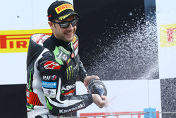 Podium : le vainqueur Jonathan Rea, Kawasaki Racing
