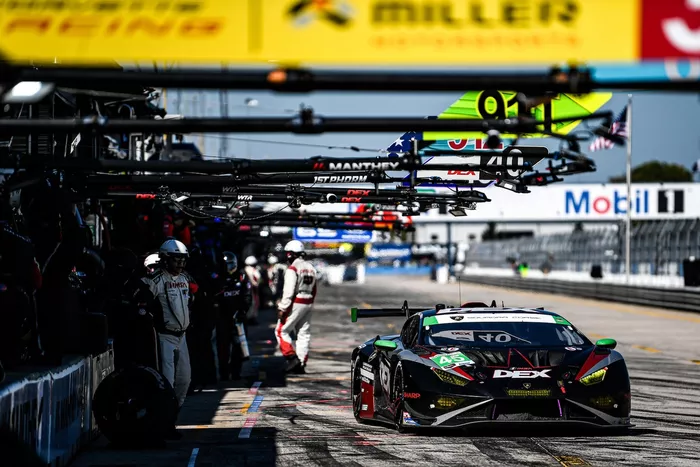#45 Wayne Taylor Racing Lamborghini Huracan GT3 EVO2: Danny Formal, Trent Hindman, Graham Doyle