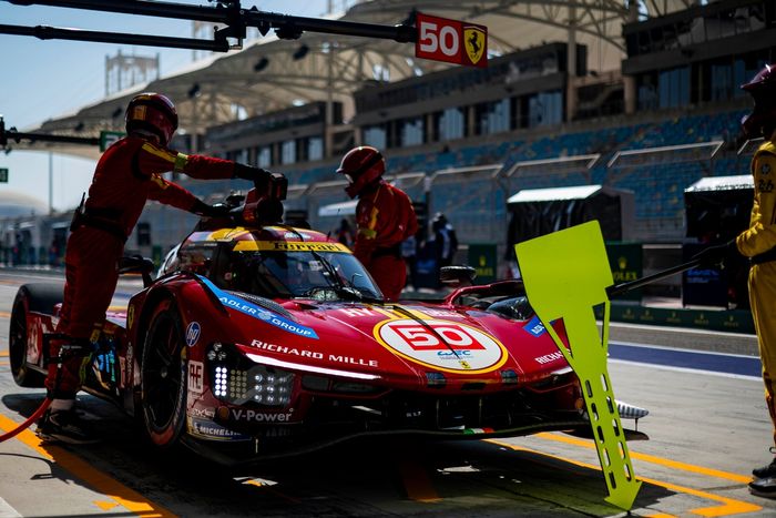 #50 Ferrari AF Corse Ferrari 499P: Antonio Fuoco, Miguel Molina, Nicklas Nielsen