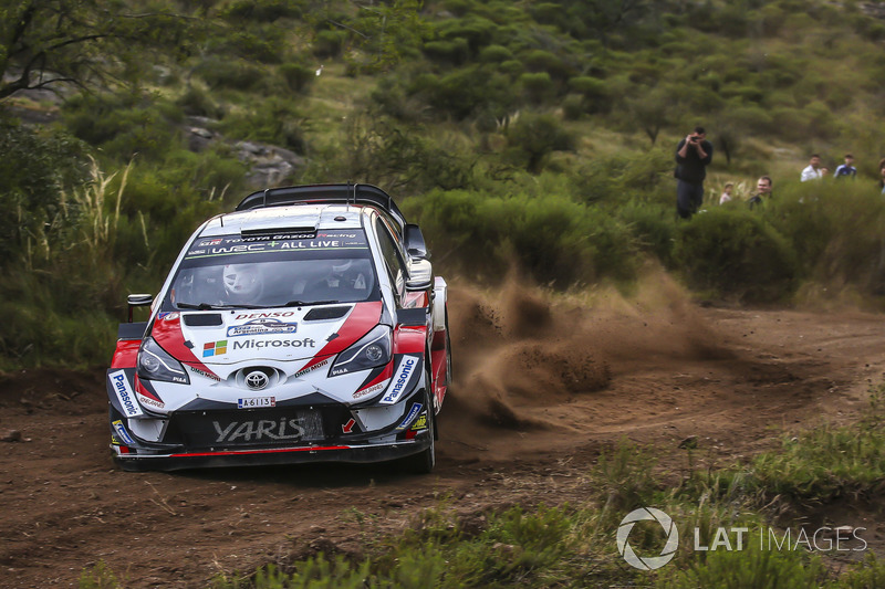 Ott Tanak, Martin Järveoja, Toyota Yaris WRC, Toyota Gazoo Racing