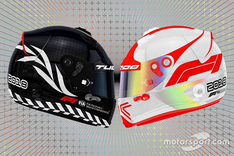 F1 logo proposed helmet designs