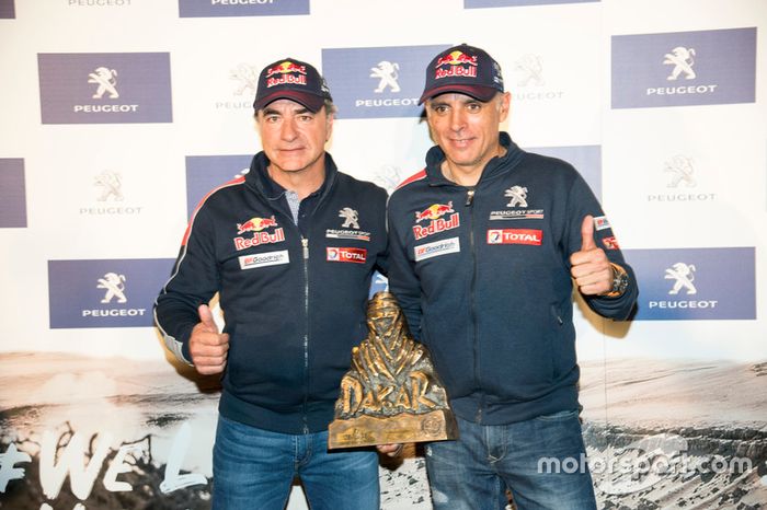 Carlos Sainz, Lucas Cruz, Peugeot Sport