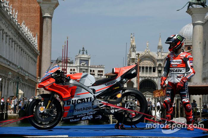 Jorge Lorenzo, Ducati Team evento en Venecia