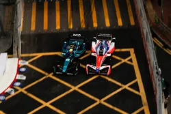 Oliver Turvey, NIO Formula E Team, Nick Heidfeld, Mahindra Racing