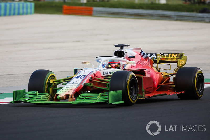 Robert Kubica, Williams FW41 met flo-viz