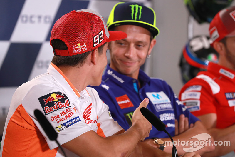 Valentino Rossi, Yamaha Factory Racing, Márc Marquez, Repsol Honda Team