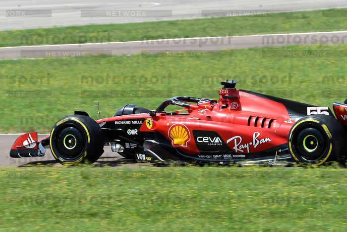 Carlos Saint, Ferrari SF-23 en Fiorano