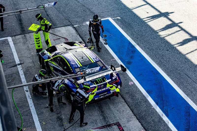 #46チームWRT、BMW M4 GT3：バレンティーノ・ロッシ、マキシム・マルタン 
