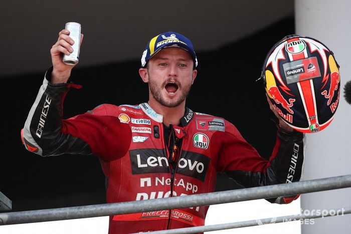 Podio: tercer lugar Jack Miller, Ducati Team 