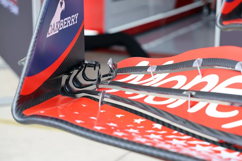Haas VF-24 front wing detail