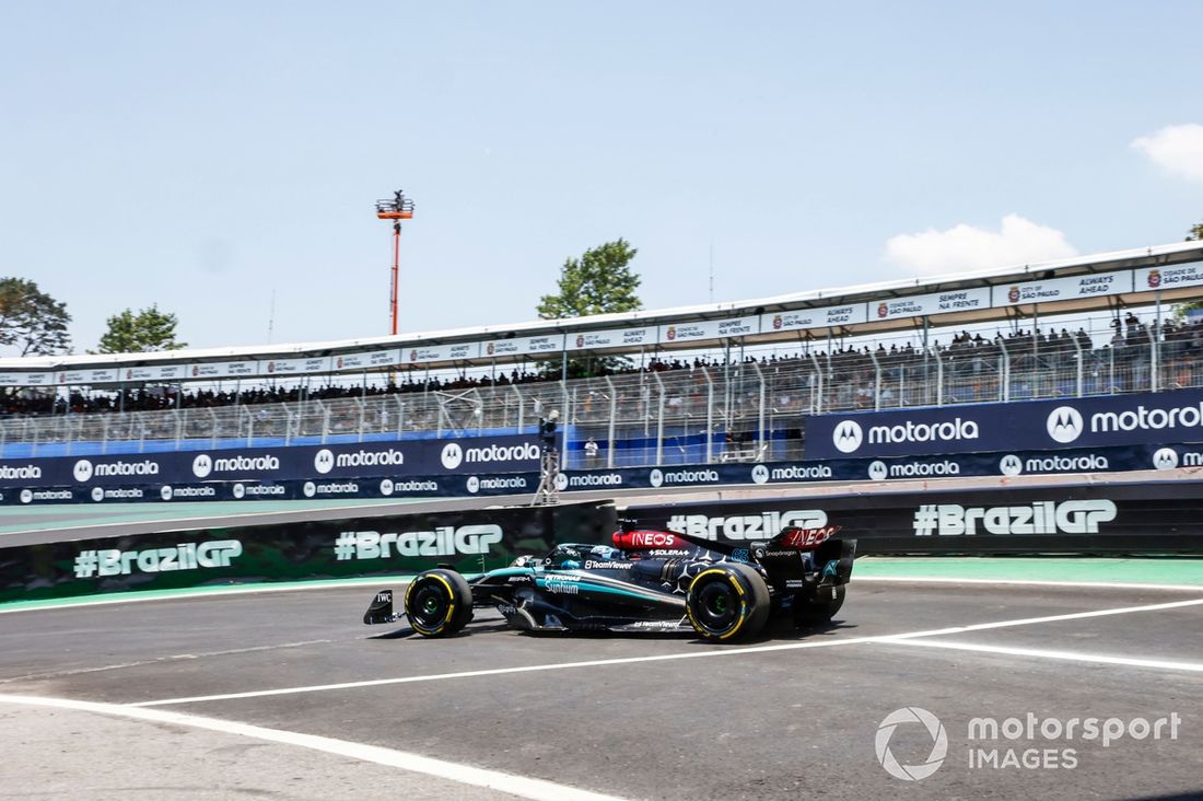 George Russell, Mercedes F1 W15 