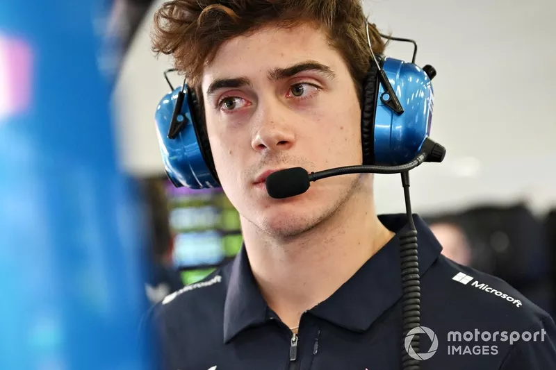 Franco Colapinto, pilote de réserve, Alpine F1