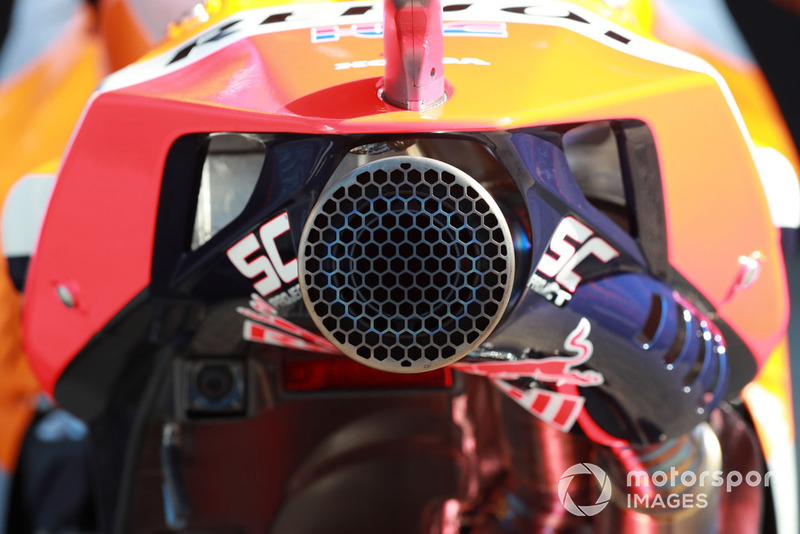 Вихлип мотоцикла Марка Маркеса, Repsol Honda Team