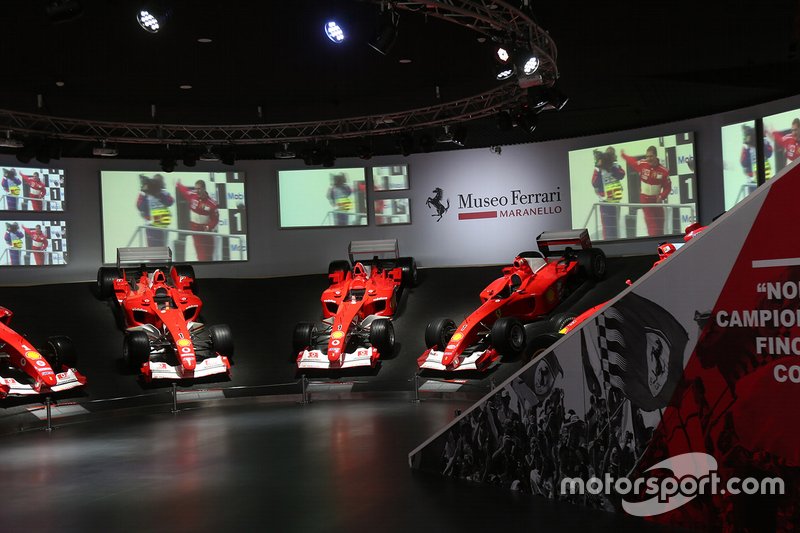 La exposición 'Michael 50' en el Museo Ferrari en Maranello