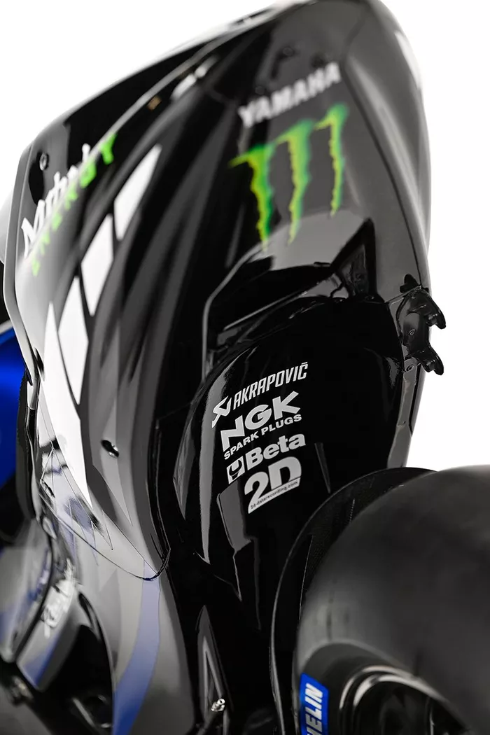 Fabio Quartararo, Yamaha Factory Racing, detalles de la moto