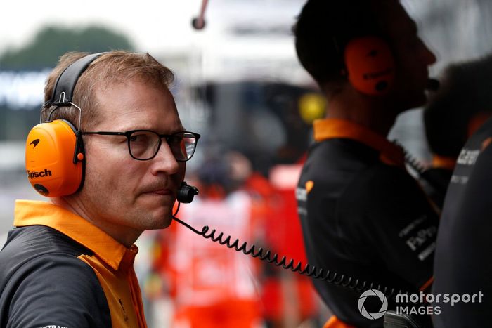 Andreas Seidl, director del equipo McLaren