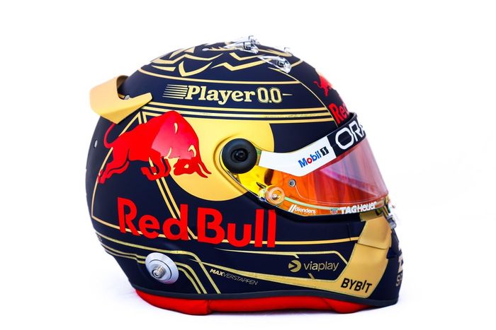 Casco de Max Verstappen, Red Bull Racing