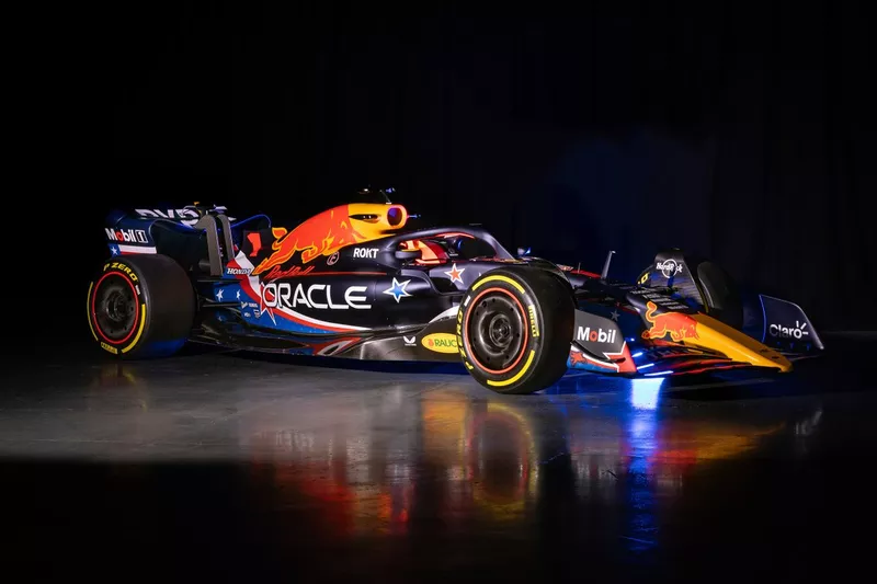 Red Bull RB19, livrée du GP des États-Unis