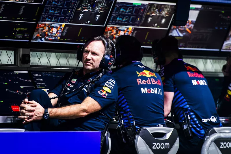 Christian Horner, directeur de l'équipe Red Bull Racing
