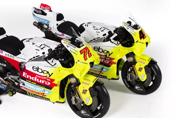 Motos de Fabio Di Giannantonio, VR46 Racing Team, Marco Bezzecchi, VR46 Racing Team