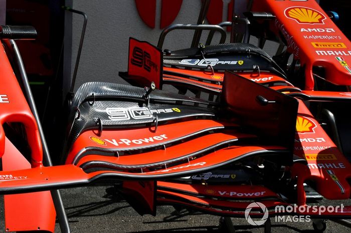 Alerón delantero del Ferrari SF90 