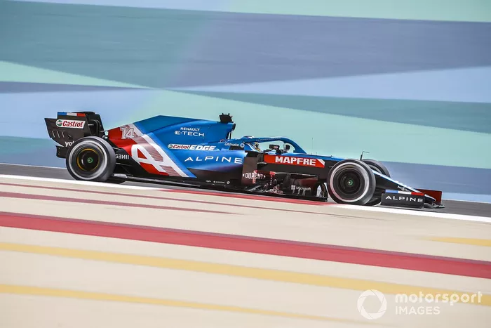 Fernando Alonso, Alpine A521 