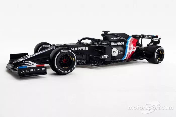 Decoración provisional del Alpine A521
