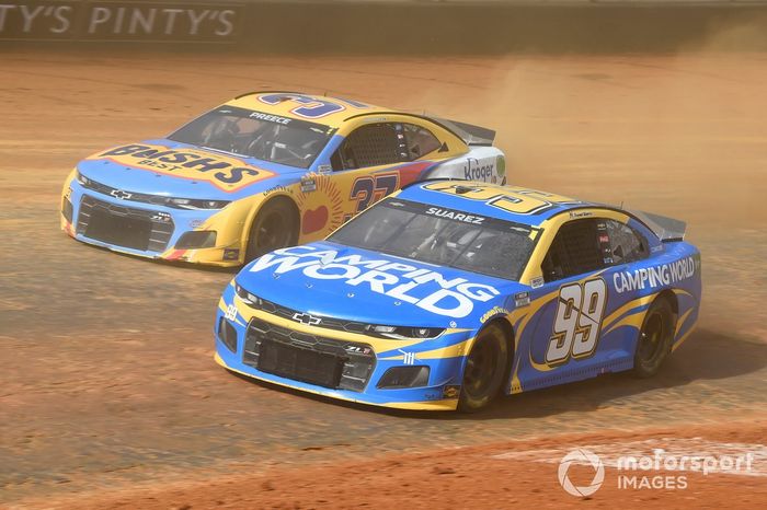Daniel Suarez, TrackHouse Racing, Chevrolet Camaro Camping World