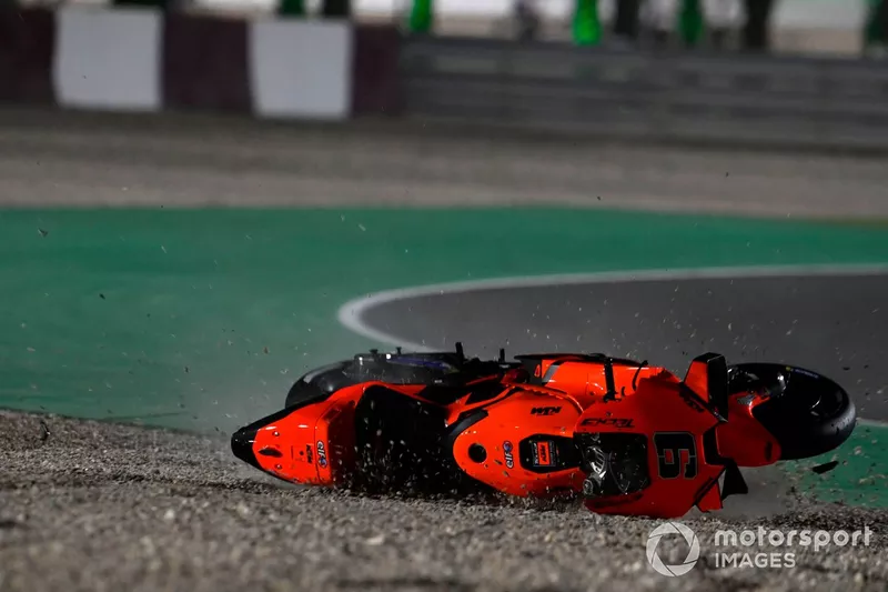 La chute de Danilo Petrucci