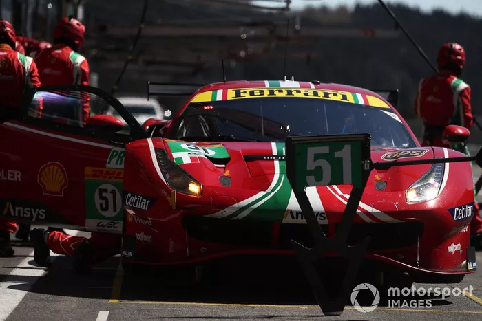 #54 AF Corse Ferrari 488 GTE EVO: Thomas Flohr, Francesco Castellacci, Giancarlo Fisichella 