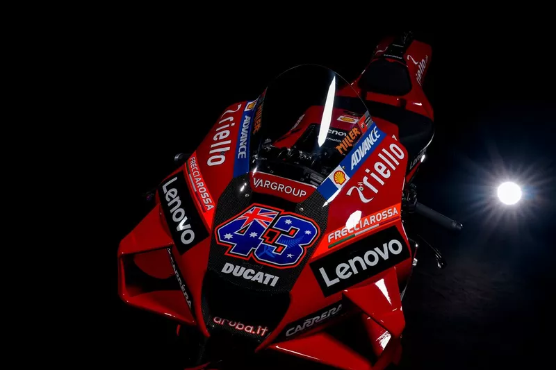 La Ducati Desmosedici GP22 de Jack Miller
