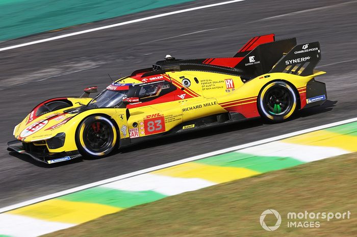 #83 AF Corse Ferrari 499P: Robert Kubica, Robert Shwartzman, Yifei Ye