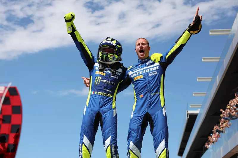 #46 Team WRT, BMW M4 GT3: Valentino Rossi, Maxime Martin 