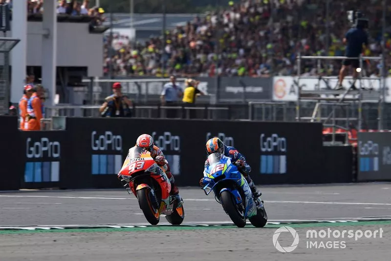 Marc Marquez, Repsol Honda Team, Alex Rins, Team Suzuki MotoGP