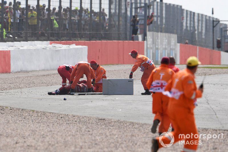 Andrea Dovizioso, Ducati Team después dell accidente