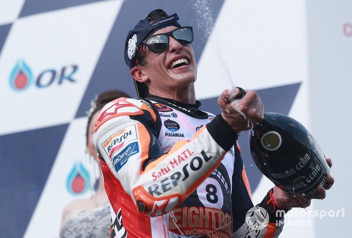 Podio: Marc Marquez, Repsol Honda Team