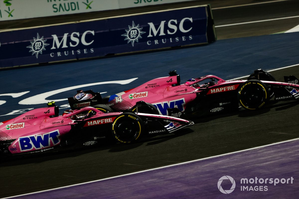 The Alpine drivers raced each other very hard in Jeddah, which set the tone for the year