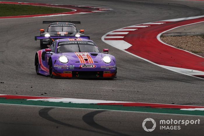 #57 Team Project 1 Porsche 911 RSR:  Ben Keating, Felipe Fraga, Jeroen Bleekemolen 