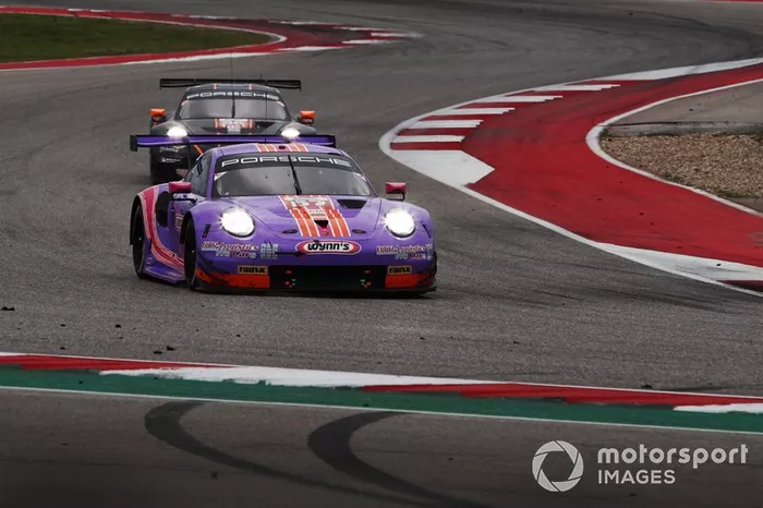 #57 Team Project 1 Porsche 911 RSR:  Ben Keating, Felipe Fraga, Jeroen Bleekemolen 