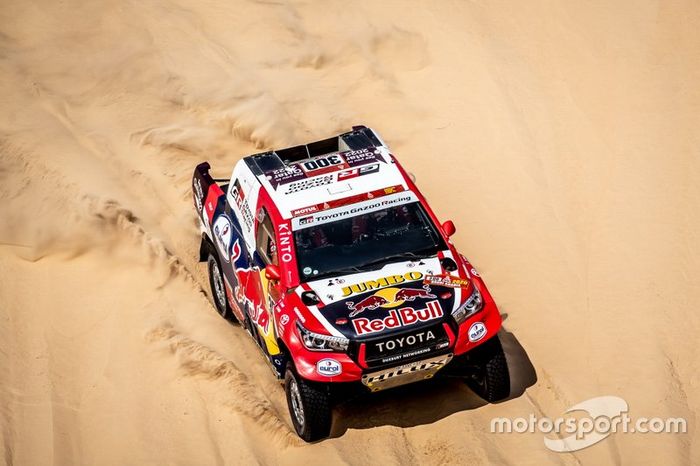 #300 Toyota Gazoo Racing: Nasser Al-Attiyah, Matthieu Baumel