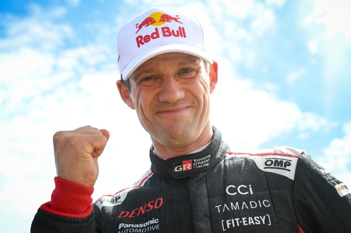 Winner Sébastien Ogier, Toyota Gazoo Racing WRT