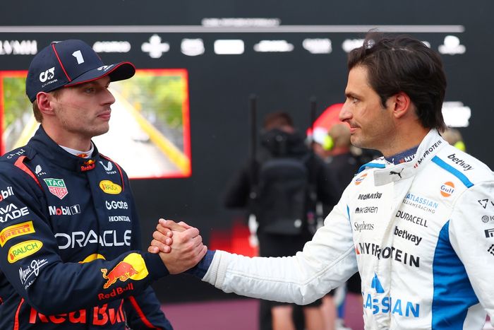 Max Verstappen, Red Bull Racing, Carlos Sainz, Williams