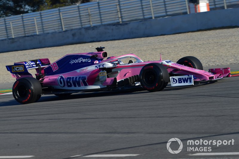 14º Lance Stroll, Racing Point F1 Team RP19, 1:17.556 (gomme C5, giorno 7)