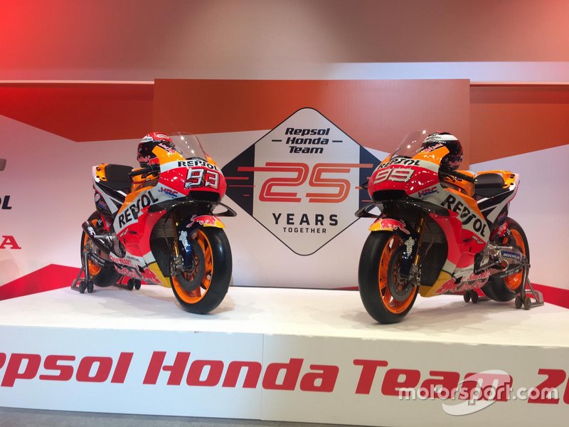 Мотоцикли Марка Маркеса та Хорхе Лоренсо, Repsol Honda Team