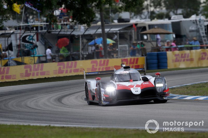 #7 Toyota Gazoo Racing Toyota TS050: Mike Conway, Kamui Kobayashi, Jose Maria Lopez