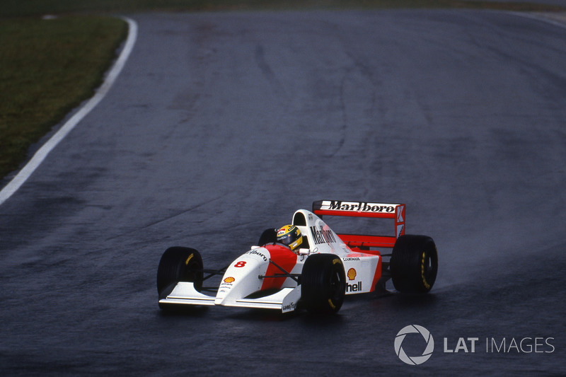 Las mejores fotos del GP de Brasil de 1993: