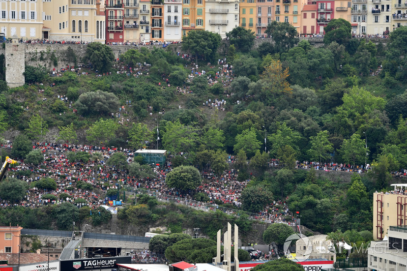 Fans on the hill