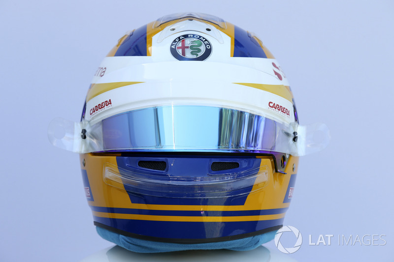 Le casque de Marcus Ericsson, Sauber