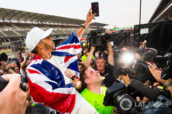 Campeón del mundo 2017 Lewis Hamilton, Mercedes AMG F1
