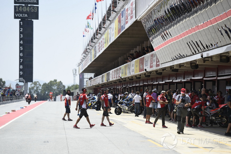 Pit lane